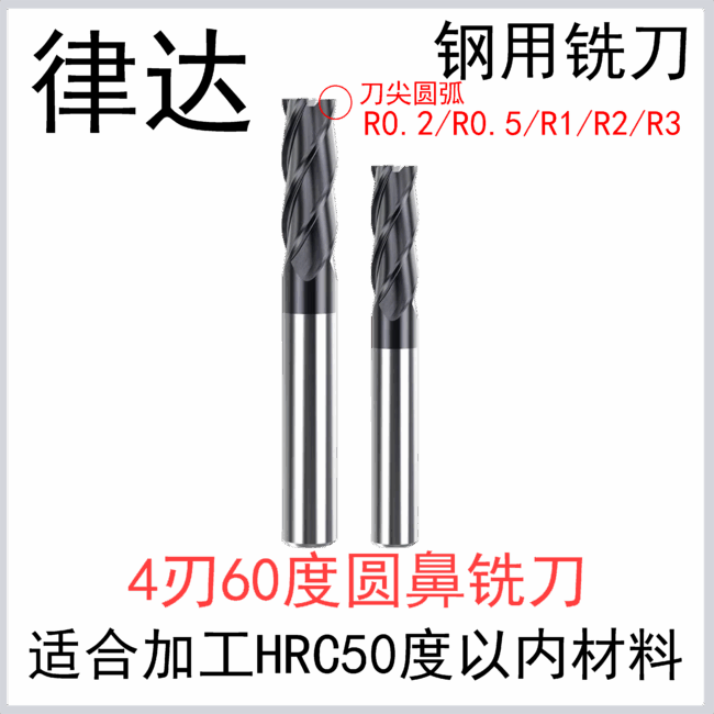 钢用60度 合金圆鼻刀（DXW）（标准长/加长系列）